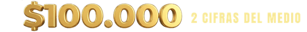 $100.000 2 cifras del medio